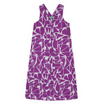 베네통 Patterned sleeveless dress 4TGTDV07C84V
