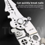 다기능 와이어 크림퍼 플라이어 케이블 커터 조정 자동 전기 스트리퍼 터미널 스트리핑 수공구