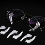 안경고정고리 실리콘 흘러내림방지 안경다리홀더 투명