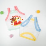 티아몽 썸머독 크롭 민소매 티셔츠 강아지옷 S