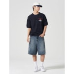 에잇세컨즈 미니 프린트 조직 반소매 니트 264751cy1r