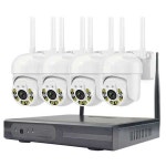 CCTV 보안 카메라 세트 회전형 실내 통신 무선 녹화기