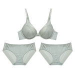 원더브라 원더브라 에센셜 원더부스트 브라1 팬티2 세트 브라 75B 팬티 90 WIZ006