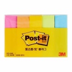 3M 쓰리엠 플래그 스티커 5색 세트 50 x 15 500개입 1세트 670-5AN