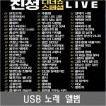 자동차 핸드폰으로 즐겨듣는 진성 트로트 노래모음 USB앨범 SM121