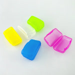 투명 칫솔캡 칫솔커버 휴대용 케이스 보관 뚜껑 5p