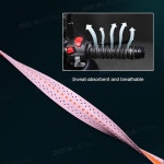 BLALION 오토바이 핸들 바 테이프 도로 자전거 PU 부드러운 방진 내구성 보호 스트랩