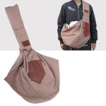 강아지 컴페니언 샌드 워싱백 이동 가방 슬링