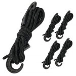 핸드카 전용 끈x 5개 핸드카끈 시장바구니 손수레 고리고정식 짐끈 고정끈 고무끈 로프끈