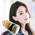 편한 헤어밴드 매듭 빈티지