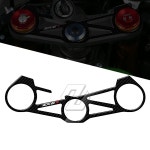 가와사키 ZX6R 636 2012- 용 3D 탄소 섬유 트리플 요크 커버 보호대 패드 케이스