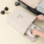 패브릭 여행용 신발주머니 파우치 3가지색상