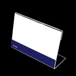 L자형 가격표 네임택 아크릴 꽂이 15 x