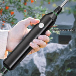 휴대용 정원 급수 스프레이 건 USB 자동 전기 분무기 노즐 스프링클러 식물 미스터 관개 도구