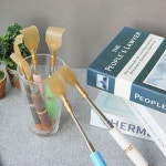 리빙하임 블링블링 효자손 지압봉효자손 등긁개 지압봉 그린