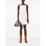 GANNI 24FW 가니 숏 원피스 135 NEUTRALS
