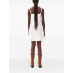 GANNI 24FW 가니 숏 원피스 135 NEUTRALS