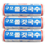 금성제면 국수마을 구포 쫄깃국수 칼면 칼국수면 3개 1 4kg