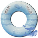 주식회사에스오엠 아이마린 손잡이 고래 튜브70 유아튜브