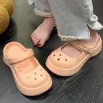 유니크 통굽 샌들 슬리퍼 mm물놀이 아쿠아슈즈 225-230