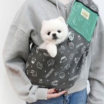 강아지 피너츠 스누피 퍼스트데이 슬링 이동가방 펫백