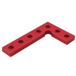 목공 90도 정밀 사각형 가장자리 마킹 도구 알루미늄 포켓 게이지 직각 눈금자