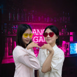 무테 인싸 하트 선글라스 안경