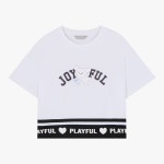 신디키즈 밑단배색 포인트 티셔츠 CIRA24416