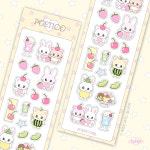 포에티코 포에티코 후르츠바구니 스티커