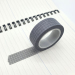 폴꾸 다꾸 라인 체크무늬 종이테이프