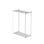 UNKNOWN 2단 스틸 선반장 800x400 GZ8114