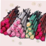 도도매샵 비누 장미꽃 한송이 10송이 한다발