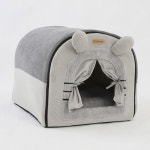 강아지 극세사 하우스 점보대형 1P 고양이집