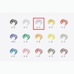 6 250개 3대1 사무실 행정실 인쇄물제작 제본링 와이어링 기업 관공서
