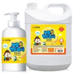 닥터케이콩 버블킹 핸드워시 레몬향 500ml + 4L(리필)