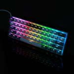 앱코 앱코 AM61 자석축 래피드 트리거 게이밍 키보드 화이트그레이