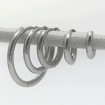 토탈코리아 써지컬스틸 써지컬 링 원터치 남자 여자 귀걸이 피어싱 004