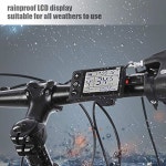 전기 모터 컨트롤러 자전거 스쿠터용 방수 LCD 디스플레이 패널 브러시리스 컨트롤러 키트 무작위 36V-48V 36V-250W 48V-350W