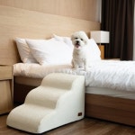 올미오펫 올미오펫 구름패브릭 강아지 곡선계단 반려견 논슬립 애견용품 2 3 4 5단