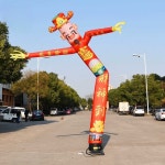 홍보용 바람인형 대형 주유소 입구 식당 개업행사