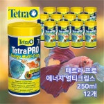 테트라 프로에너지 멀티크립스 250mlx12개 1box 대용량 열대어사료 활력