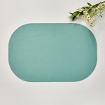 모던하우스 모던하우스 가죽패턴 실리콘 둥근사각모양 식탁매트 그린 PL0324008