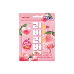 롯데웰푸드 젤리셔스 러버러버 백도 73g x32 32개