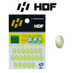 해동 해동 해동 FL 발광옥 구슬 낚시채비 1개 HA-673