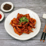 정성 숯불 통뼈 닭발 250g