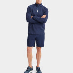 지포어 G FORE MENS BRUSHED BACK TECH 1 4 ZIP PULLOVER 남성 브러쉬드 백 테크 쿼터 짚 풀오버 GMM000001-TWLT