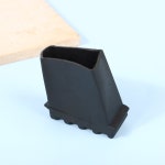 미끄럼 방지 사다리 커버 접이식 발 패드 고무 범퍼 보호대 스텝 1 개