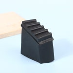 미끄럼 방지 사다리 커버 접이식 발 패드 고무 범퍼 보호대 스텝 1 개