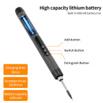 USB 납땜 인두 미니 소형 세트 휴대용 가정용 Type-C 인터페이스 600mAh 배터리 조절 가능한 온도