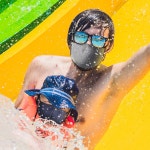 나인에프엑스 프리미엄 워터파크 아동 주니어 성인 아쿠아 물놀이용 마스크 1개